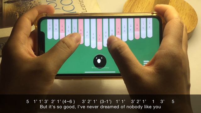 Dandelions - Ruth B | Kalimba App Cover With Tabs (Keylimba)