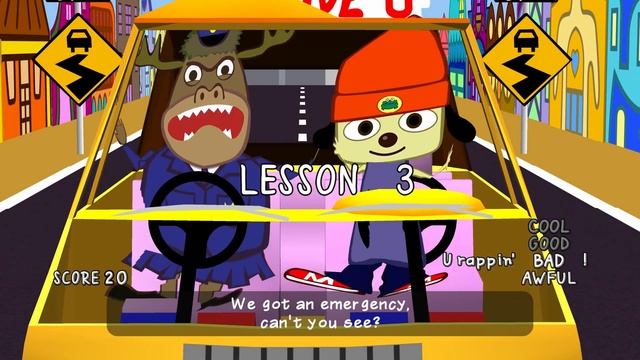 PaRappa The Rapper Remastered - New Gameplay Dave Plays For The First Time!