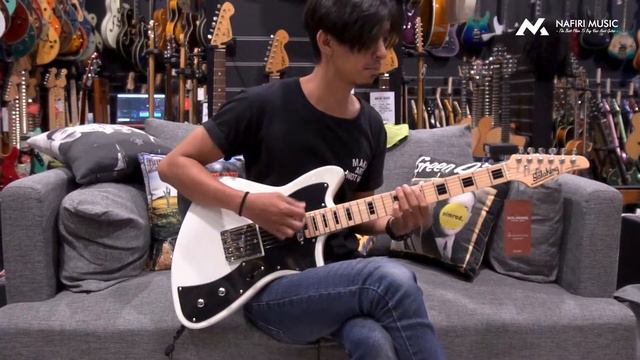 Soloking Guitar SJT100 in Olympic White смотреть онлайн