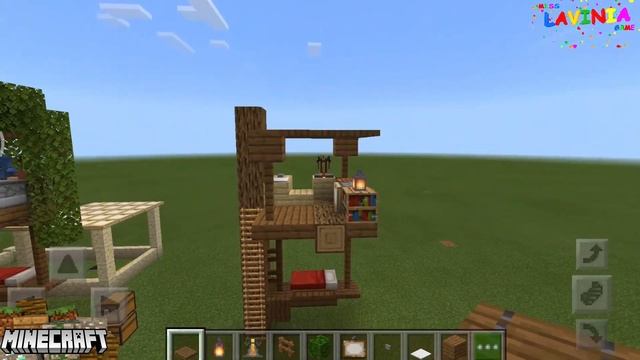 Лавинья Minecraft! Крутые постройки в Minecraft на канале Miss Lavinia Game!