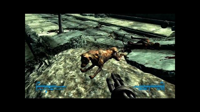 Fallout 3: Santa Mini Gun Fun! смотреть онлайн