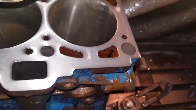 Шлифовка плоскости блока цилиндров и плоскости гбц,11119 смотреть онлайн