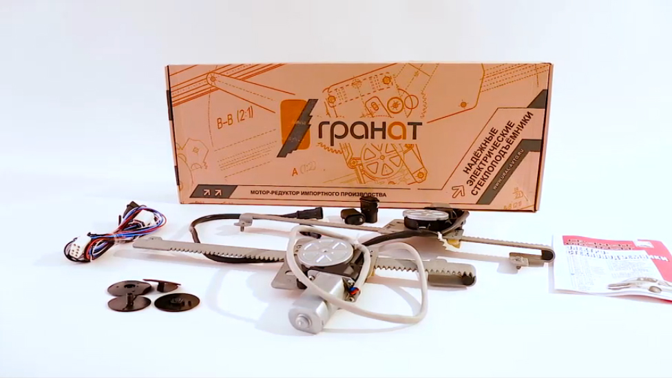 Электрические стеклоподъемники ГРАНАТ для УАЗ Патриот в задние двери. Обзор комплекта смотреть онлайн