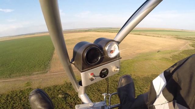 Первые полёты трайка.