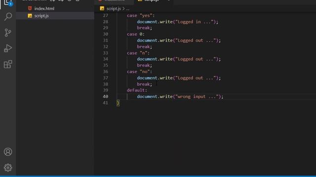 JavaScript Tutorial in Hindi - JavaScript Switch Statement (Switch-Case in javaScript) смотреть онлайн