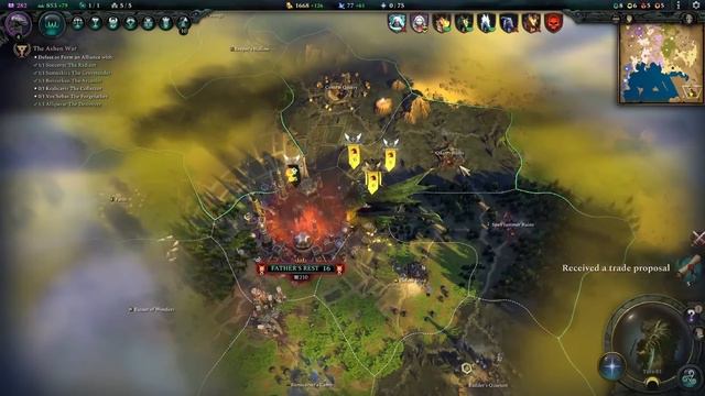 Another day, another siege - Age of Wonders 4 Dragon Dawn Ep.6 смотреть онлайн