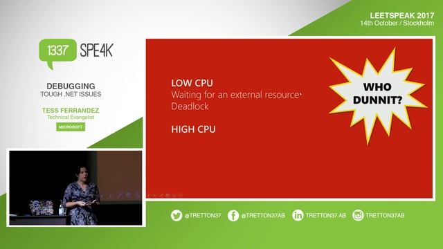 Tess Ferrandez - Debugging tough .net issues смотреть онлайн