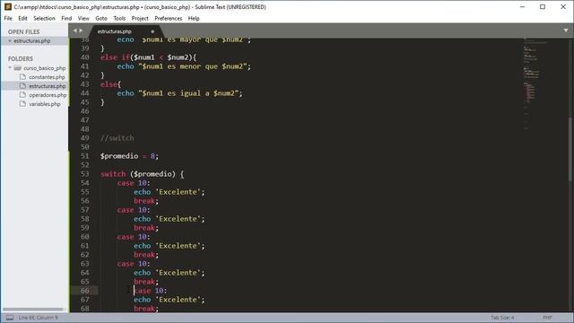4. Curso básico de PHP - Estructuras de control смотреть онлайн