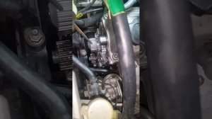 Замена помпы дэу матиз