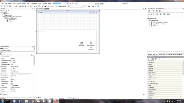 Delphi 10.1 - AdoTable Crud := tut 1 смотреть онлайн