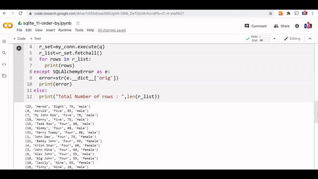 ORDER BY Query to get records in the order of column data in forward or reverse order. смотреть онлайн