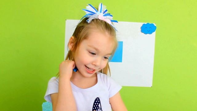 Учим цвета. Синий цвет. Развитие ребенка. смотреть онлайн