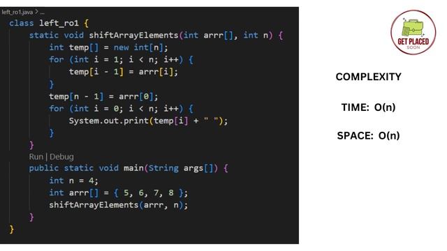 Best DSA Course- Arrays 4| How to left rotate an array by one | LeetCode Geeks for Geeks| Placement смотреть онлайн