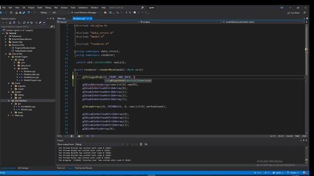 How To Render With Wireframe (OpenGL) смотреть онлайн