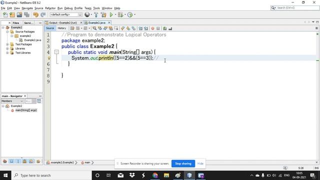 Java | Logical Operators | &&,|| смотреть онлайн