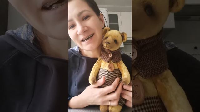 История создания мишки. Талисман для коуча. Автор Ирина Косова смотреть онлайн