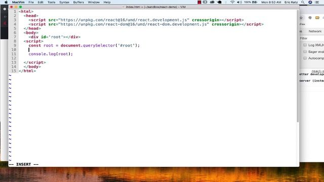 React 2 - React.createElement смотреть онлайн