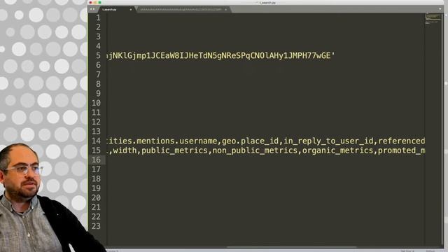 Programming for Cultural Heritage - Demo: Twitter API Part 1 - Searching смотреть онлайн