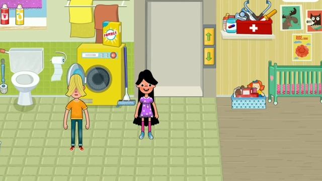 ?Family Of Five 5 Routine In Pepi House | Pepi House Family Routine смотреть онлайн