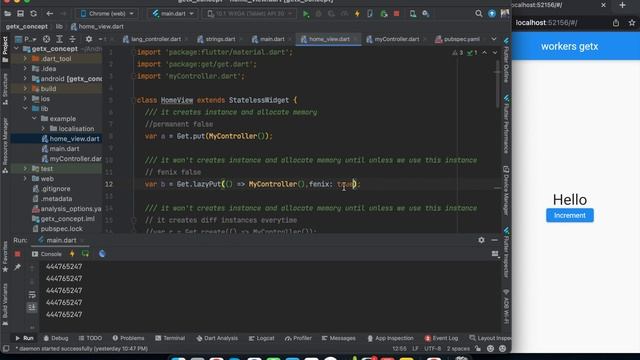 #13 GetX Dependency Injection || Get.put , Get.lazyPut , Get.create , Get.find , Get.putAsync | Get смотреть онлайн
