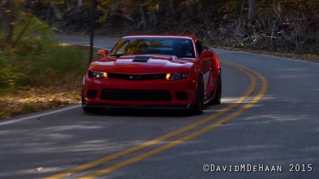 2015 Camaro Z/28 Acceleration and Burnout смотреть онлайн