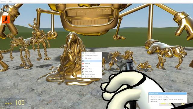 PLAYING AS ALL FNAF SECURITY BREACH ANIMATRONICS GOLDEN In Garry's Mod! (Five Nights at Freddy's) смотреть онлайн
