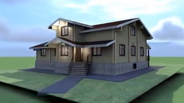 Проект дома 12*16 в Ковалях. смотреть онлайн
