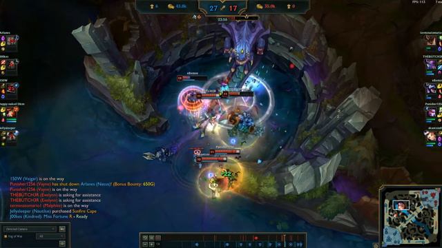 League Of Legends Miss Fortune Solo PENTAKILL смотреть онлайн