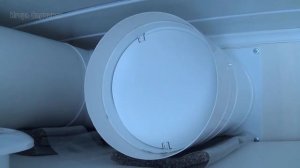 Как работает обратный клапан вентиляции на кухне от вытяжки. Часть 14