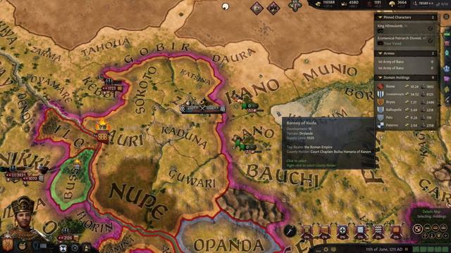 Let's play Crusader Kings 3 - S1E42 [Roma Aeterna] [IRON MAN] смотреть онлайн