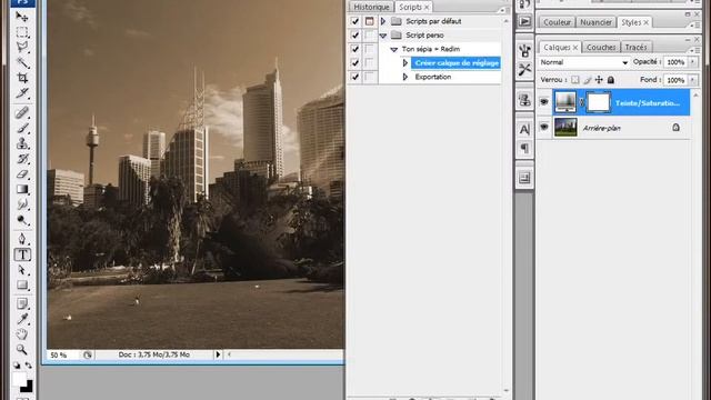 Tutoriel Photoshop : Les scripts смотреть онлайн