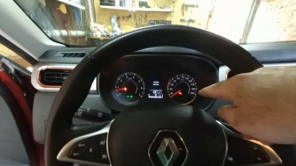 Ошибка df108 Рено Аркана. Калибровка датчика положения руля Renault Arkana