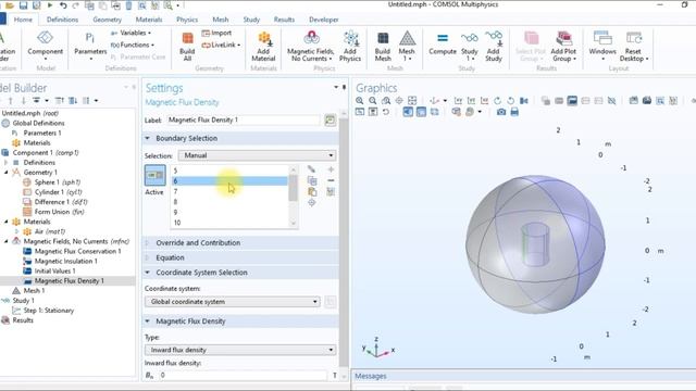 Permanent Magnet using COMSOL 5 4 for beginners смотреть онлайн
