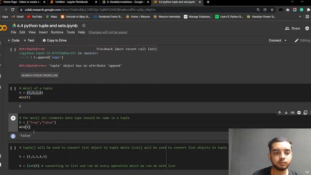 Python tuples | Python turorial #6 смотреть онлайн