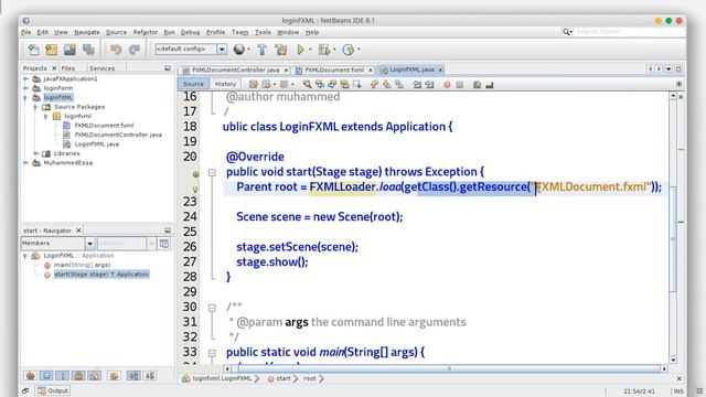18 JAVA FX interface design FXML смотреть онлайн