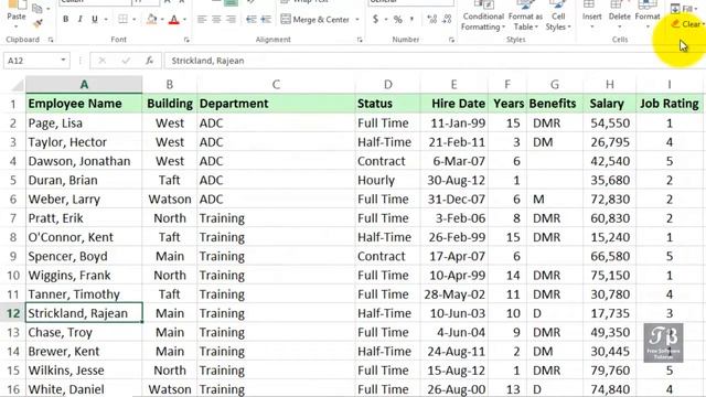 Playing With Find & Replace Options Excel 2013 Beginners Tutorial смотреть онлайн