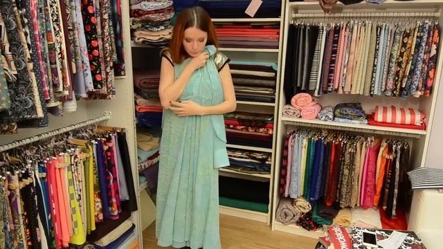 Как выбрать ткань для платья смотреть онлайн