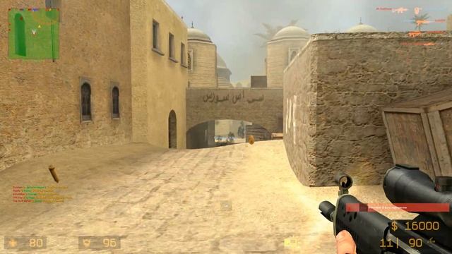 Counter-Strike Source DeathMatch на карте de_dust2_unlimited [4K] смотреть онлайн