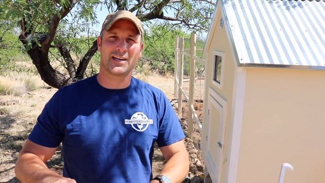 Chicken Coop Tour  - Rainwater Harvesting, Solar, DIY Feeder, ... And More!