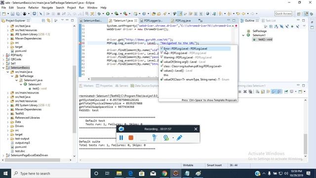 Integrating Selenium PDF Logger смотреть онлайн