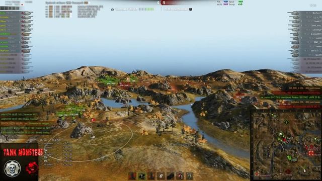 ГК ТУНДРА Tank monsters [TM-59] vs [M_IST] смотреть онлайн