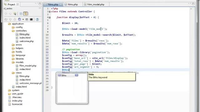 CodeIgniter from Scratch: Displaying & Sorting Tabular Data смотреть онлайн