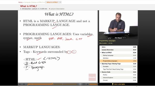 HTML 5 - What is HTML? смотреть онлайн