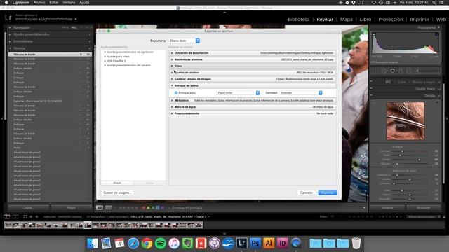 Tutorial: cómo enfocar fotografías con Adobe Lightroom 6 смотреть онлайн