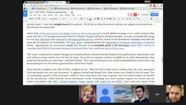 Global Divestment Day (part 2) смотреть онлайн