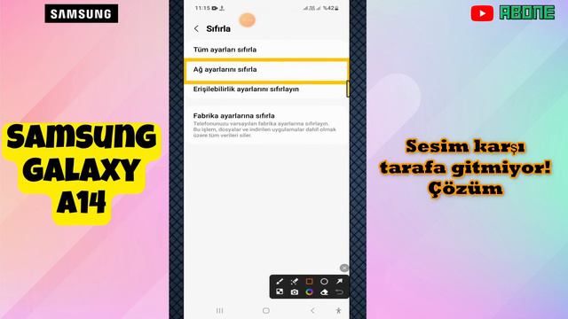 Samsung Galaxy A14 Sesim karşı tarafa gitmiyor! Çözüm || mikrofon çalışmıyor Samsung Galaxy A14 смотреть онлайн
