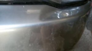 снимаем бампер lancer x часть 2