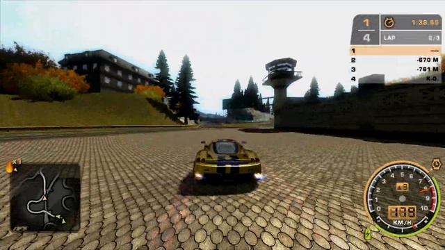 NFS Most Wanted | Knockout Race With Ferrari Enzo | Gameplay смотреть онлайн