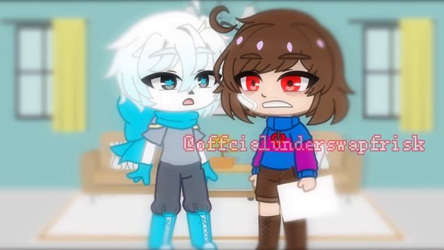 Stickers || A Frans Comic Dub || Old Project! || Gacha Club || Underswap. смотреть онлайн