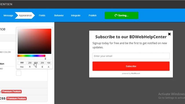 How to create Wordpress bottom scroll popup with mailmunch plugin смотреть онлайн
